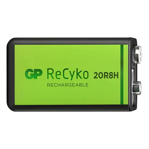 GP RECYKO 9 VOLT - 200 MAH NI-MH ŞARJLI PİL GP20R8H-2E1-(GPRHV208R075) - 4