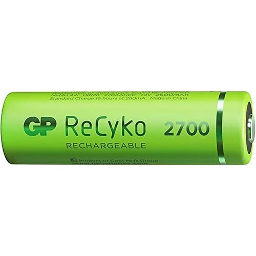 Gp 2600 Mah R6 AA Şarjlı Kalem Pil 2 Li Paket Şarj Edilebilir Pil - 2