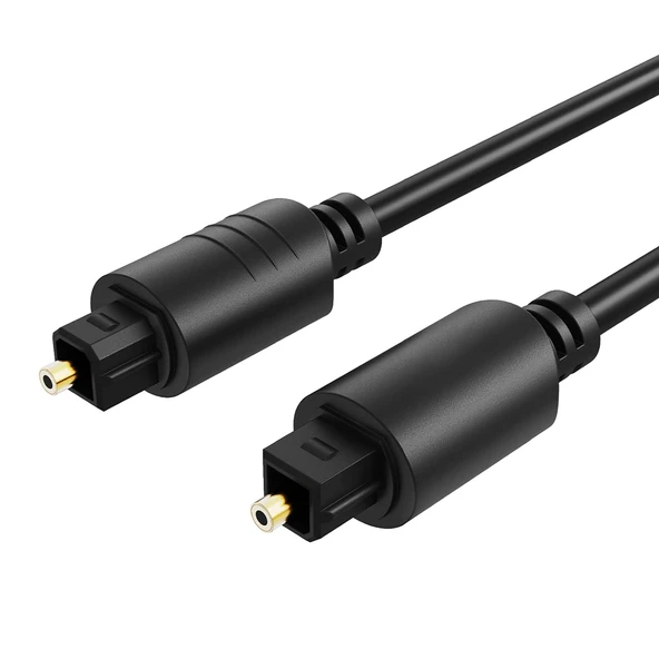 Ayt Dijital Ses Kablosu Fiber Optik Kablo 1M Metre Toslink Audio - 2