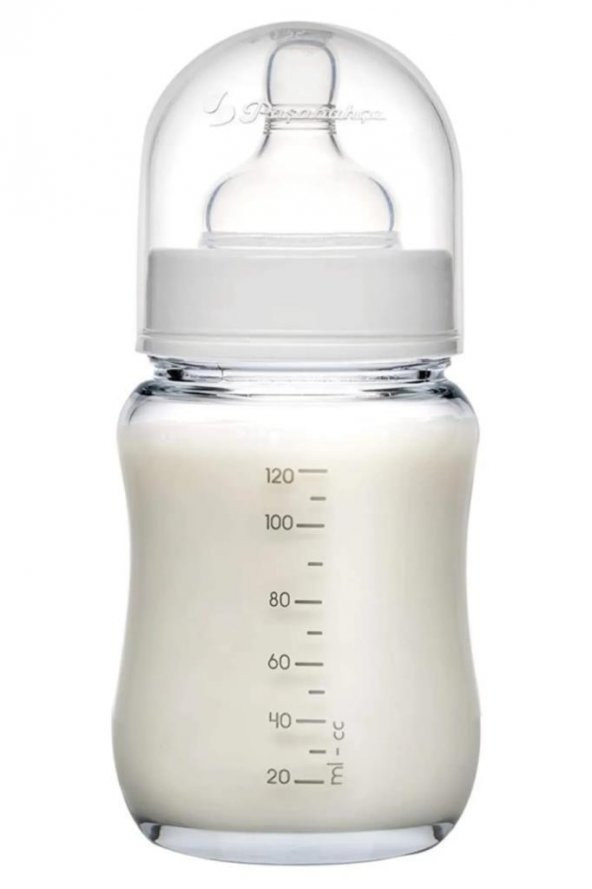 Ölçekli Cam Bebek Biberonu 120 Ml - 3