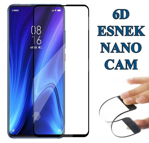 Redmi K20 Pro (Mi 9T) 6D Full Nano Kırılmaz Cam Ekran Koruyucu Plastik ve Cam Karışımı - 2