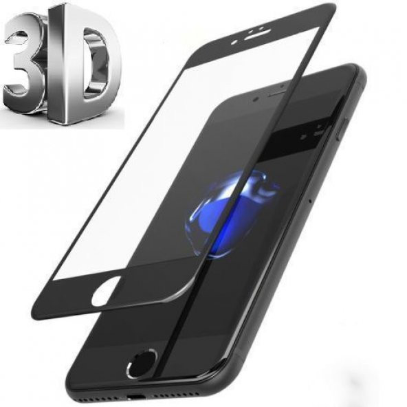 iPhone 7 8 5D Glass Kırılmaz Ekran Koruyucu Komple 9H Temperli Cam A+ Kalite - 2