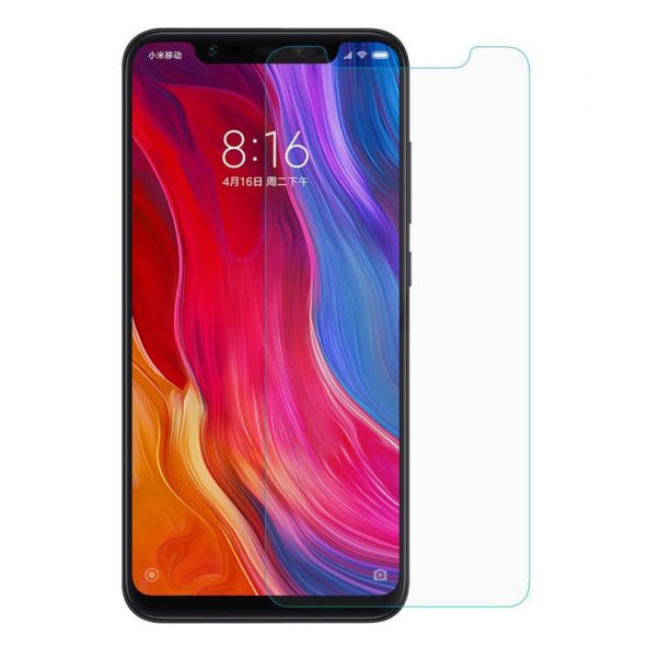Xiaomi Mi 8 PRO Nano Teknoloji Kırılmaz Cam Ekran Koruyucu Plastik ve Cam Karışımı - 2