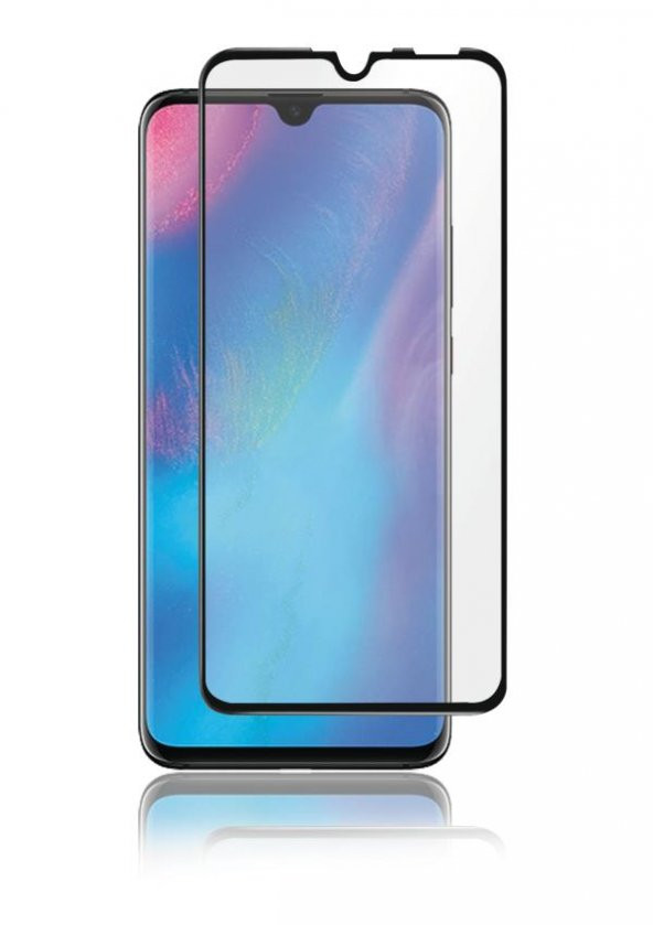Huawei P30 Lite 6D Nano Kırılmaz Cam Ekran Koruyucu Plastik ve Cam Karışımı