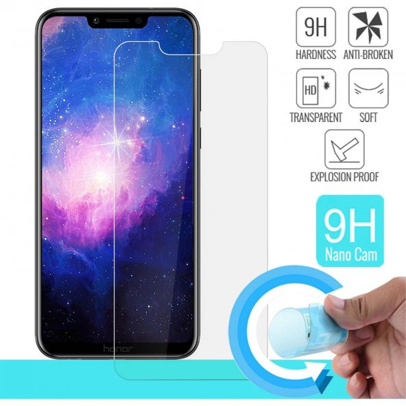 Huawei Honor 8X Nano Teknoloji Kırılmaz Cam Ekran Koruyucu