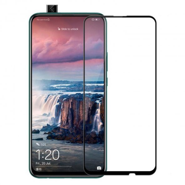 Huawei Y9 Prime 2019 6D Nano Kırılmaz Cam Ekran Koruyucu Plastik ve Cam Karışımı - 2
