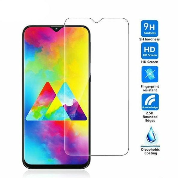 Samsung Galaxy M20 Kırılmaz Cam Ekran Koruyucu