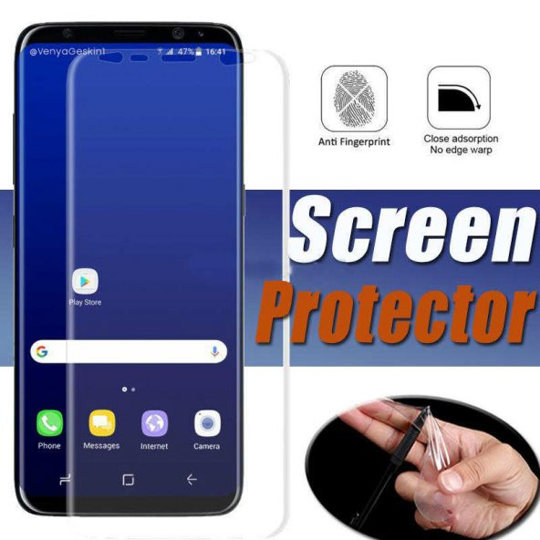 Samsung Galaxy S9 PLUS Antişok Ön Ekran Koruyucu (Cam Değildir)