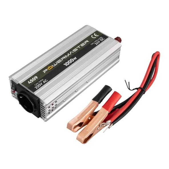 Powermaster 24 Volt 1000 Watt 220 Volt Modified Sinus İnverter 24V-220V Çevirici Dönüştürücü - 9