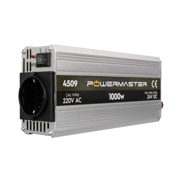 Powermaster 24 Volt 1000 Watt 220 Volt Modified Sinus İnverter 24V-220V Çevirici Dönüştürücü - 7