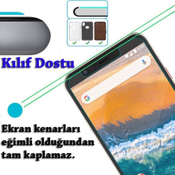 General Mobile GM 9 Pro Esnek Nano Ekran Koruyucu Cam Ekran Koruyucu Plastik ve Cam Karışımı - 3