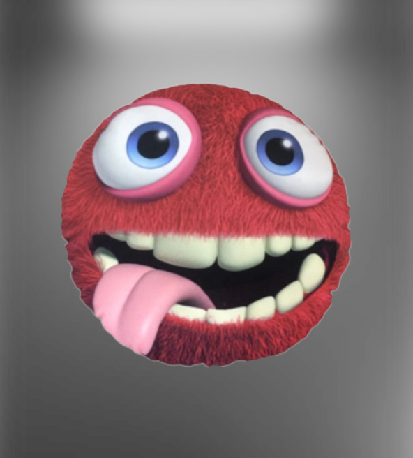 ESPRİLİ EMOJİ KARİKATÜR TEMALI OYUNCAK YASTIK .. 30 CM .. - 2