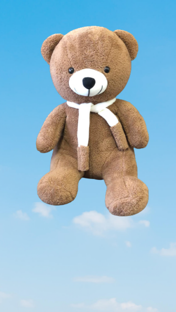 65 CM  PELUŞ YUMOŞ  AYICIK..  PELUŞ AYI  .. - 1