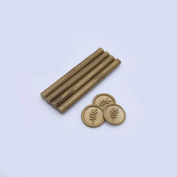 Mühür Mumu Çubuk 11mmx120mm 10 lu Paket Model: 507 KOYU ALTIN - Resim 2