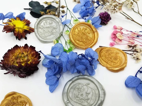 Mühür Mumu Çubuk 11mmx120mm 10 lu Paket Model: 507 KOYU ALTIN - Resim 10