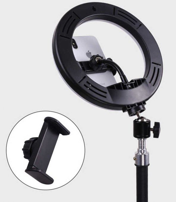 Zore M20 Işıklı Telefon Tutucu Ring Light - 4