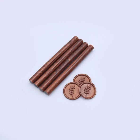Mühür Mumu Çubuk 11mmx120mm 10 lu Paket Model: 512 KOYU BRONZ MAT - Resim 2