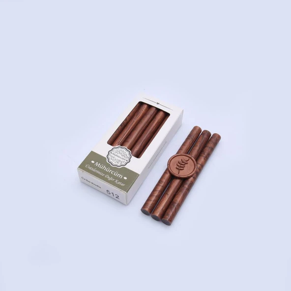Mühür Mumu Çubuk 11mmx120mm 10 lu Paket Model: 512 KOYU BRONZ MAT - Resim 3