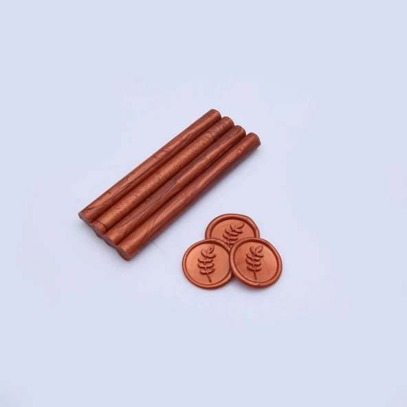 Mühür Mumu Çubuk 11mmx120mm 10 lu Paket Model: 521 KOYU BAKIR - Resim 2
