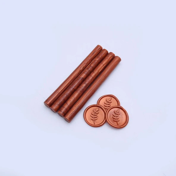 Mühür Mumu Çubuk 11mmx120mm 10 lu Paket Model: 522 BAKIR SATEN - Resim 2