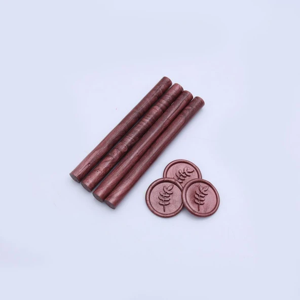 Mühür Mumu Çubuk 11mmx120mm 10 lu Paket Model: 535 MERCAN GÜL - 2