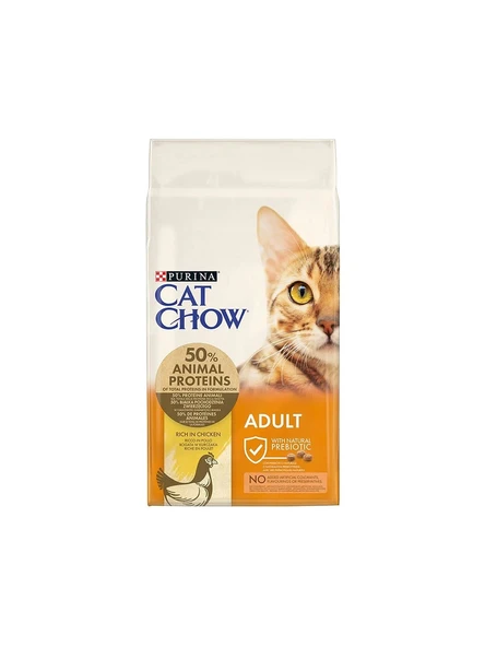 Purina Cat Chow Tavuklu Yetişkin Kedi Maması - 15 Kg
