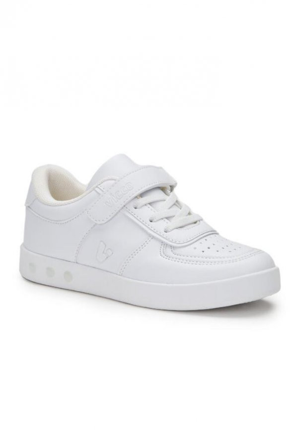 Vicco Sam 313.F21K.130 Çocuk Işıklı Sneaker Ayakkabı Beyaz 31-35