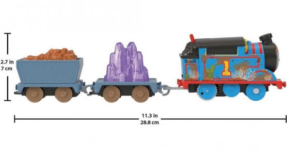Mattel Fisher Price Thomas ve Friends Büyük Tekli Trenler HFX97 HJV43 Crystal Caves Thomas - 2