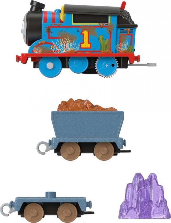 Mattel Fisher Price Thomas ve Friends Büyük Tekli Trenler HFX97 HJV43 Crystal Caves Thomas - 5