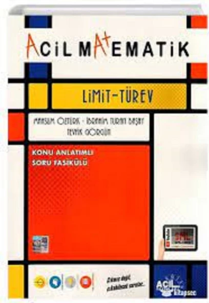 Acil Yayınları Acil Matematik Limit Türev 2022 - Ibrahim Turan Ba