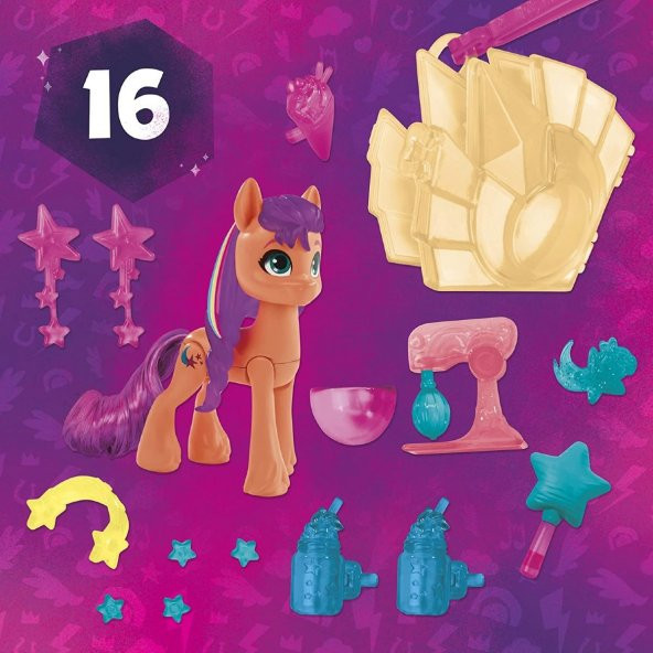 My Little Pony Yeni Bir Nesil Sevimli İşaret Sihri Figürler Sunny Starscout - 2