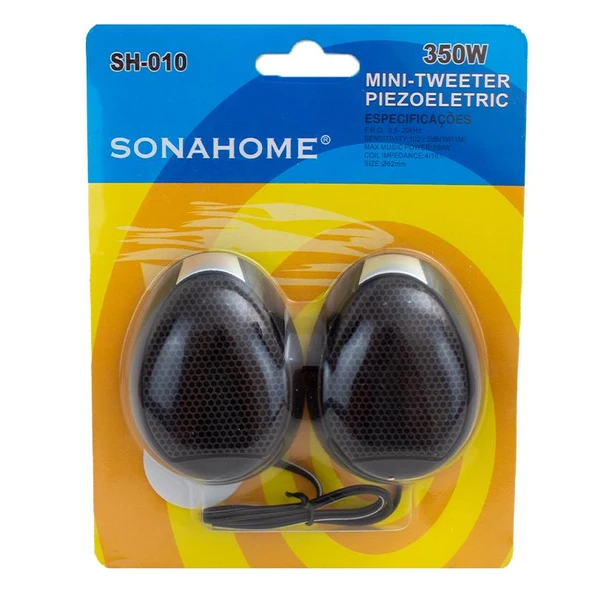 Ayt Magicvoice GS-20 350 Watt Mini Oto Tweeter Hoparlör 2 Adet - 9