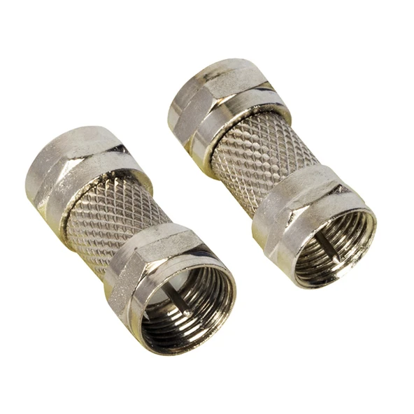 Ayt F Konnektör Erkek Erkek Çevirmeli Konnektör Çanak Anten Uydu Konnektörü 1 Adet ürün görseli 1