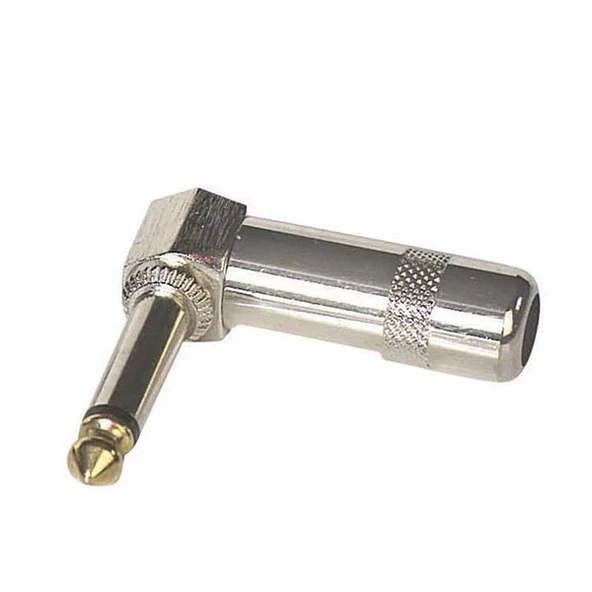 Ayt 6.3 Mm Mono L Tip Metal Gitar Jack Soket