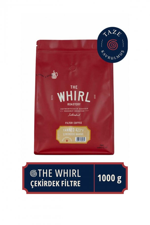 The Whirl Filtre Tanned 423°F Çekirdek Kahve 1 kg