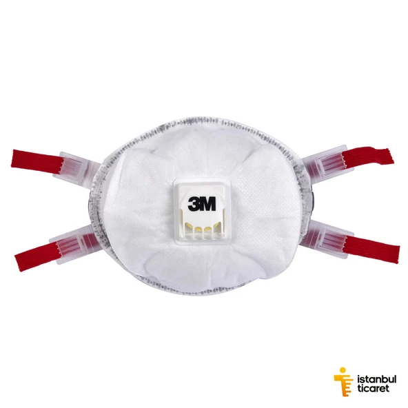 3M 8835+ Ventilli Toz Maskesi FFP3 (5 Adet-Kutu) ürün görseli 1