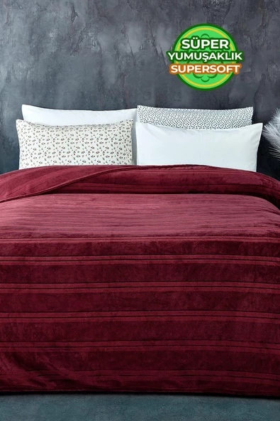 Mayer Supersoft Yumuşak Çift Kişilik Battaniye 180x230 cm - 6