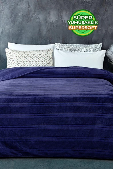 Mayer Supersoft Yumuşak Çift Kişilik Battaniye 180x230 cm - 11