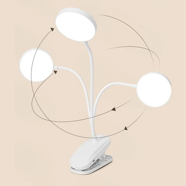 Ayt Powermaster MX-8801B USB li Dokunmatik Düğmeli Üç Modlu Masa Lambası - 8
