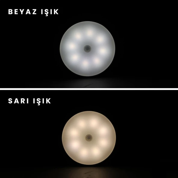 Powermaster YT-M415 Hareket Sensörlü Mıknatıslı Yapışkanlı Dolap İçi Aydınlatma Işığı - 2