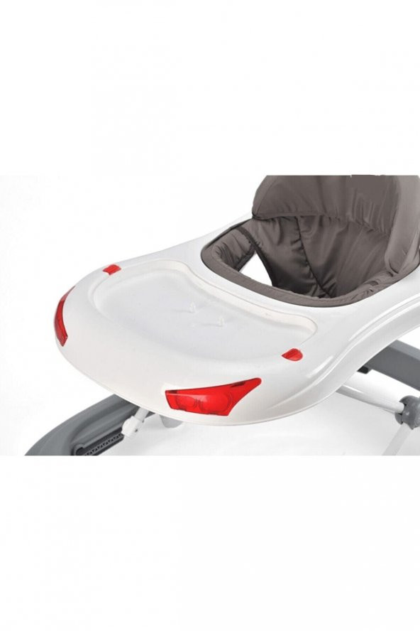 Babyhope 219 Tobby Yürüteç Yürüme Arabası Bebek Yürüteci Gri - 2