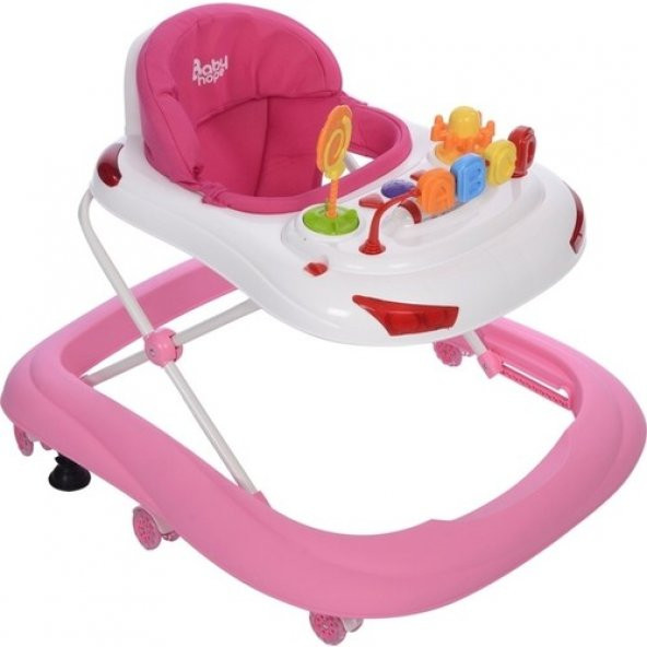 Babyhope 218 Tobby Yürüteç Pembe