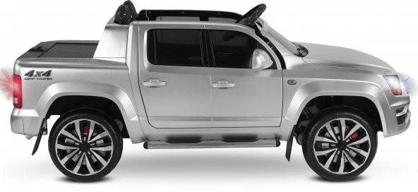Babyhope 441 Quatro 4x4 Uzaktan Kumandalı 24 V Akülü Araba Gri - 2