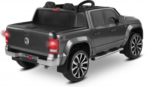 Babyhope 441 Quatro 4x4 Uzaktan Kumandalı 24 V Akülü Araba Füme - 3