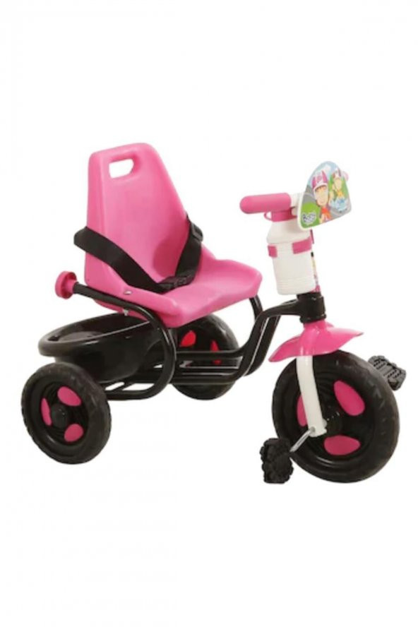 101 Prens Pembe-siyah 3 Tekerlekli Bisiklet Pembe