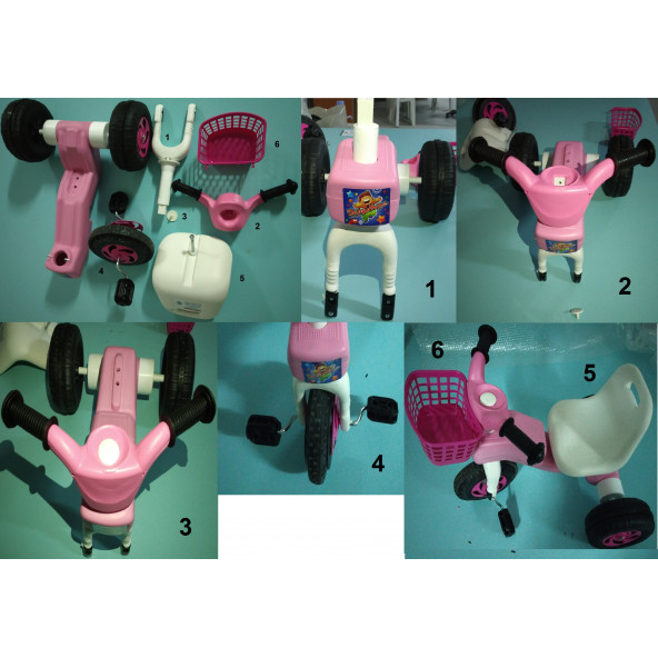 Babyhope 102 Hakan Bisiklet - Kırmızı / - 2