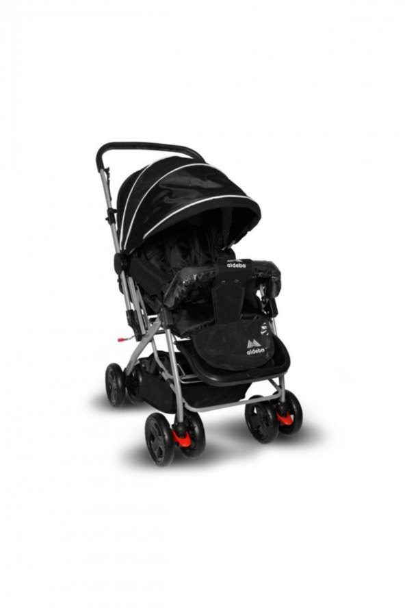 Aldeba 8028 Çift Yönlü Bebek Arabası Siyah - 3