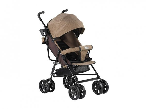 Babyhope Sa7 Baston Bebek Arabası Kahverengi