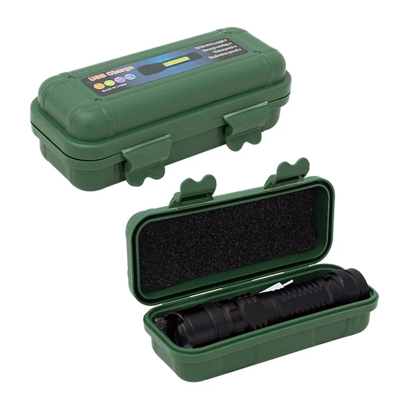 Powermaster MX-511 1300 Metre Menzilli USB Şarjlı El Feneri Uzun Menzilli - 6