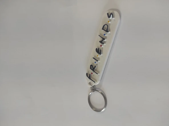 Friends Dizisi Logo Anahtarlık Anahtar Süsü - 2